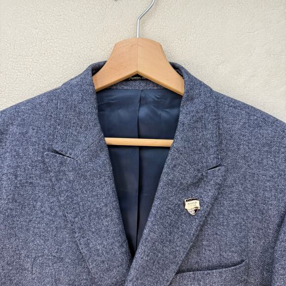 Scotch & Soda Blazer Jacket Dark Navy Blue Mens XL - Picture 2 of 12